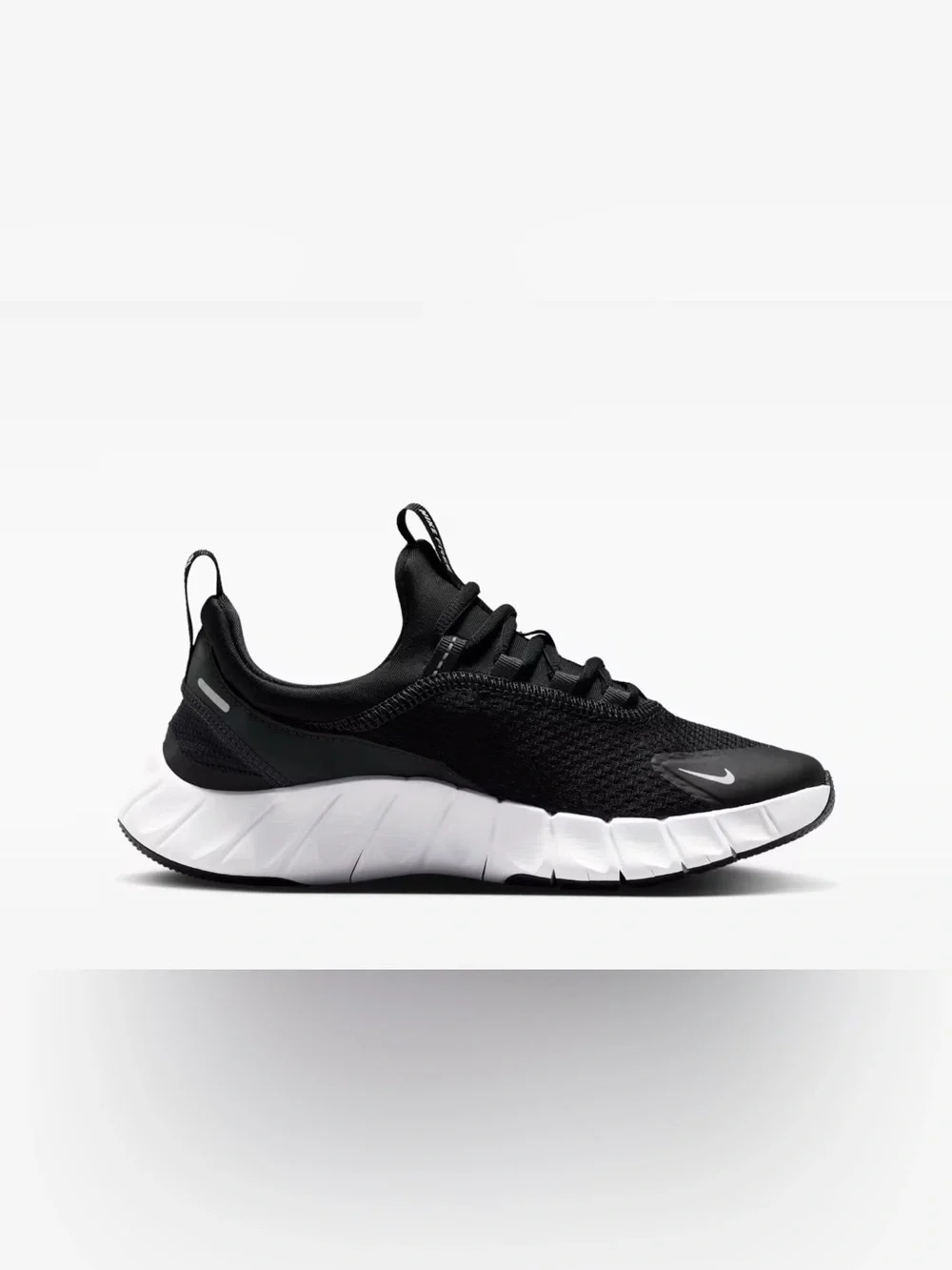 Nike Big Kids Nike Free Ride Black/White  Running Shoes 4.5 Youth NWT & Box